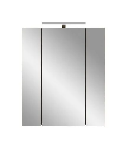Spiegelschrank inkl. Beleuchtung Ice | Nox Oak