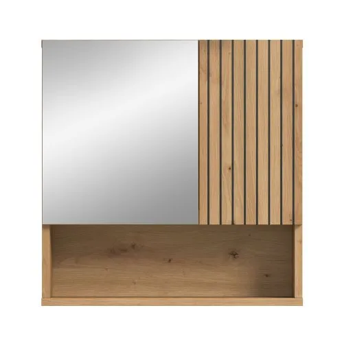 Spiegelschrank Mone | mit offenem Fach | Artisan Oak