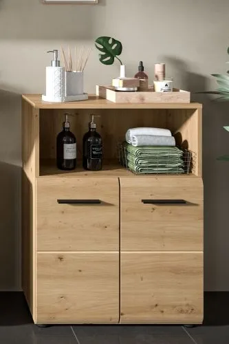 Standschrank breit Ice | Artisan Oak