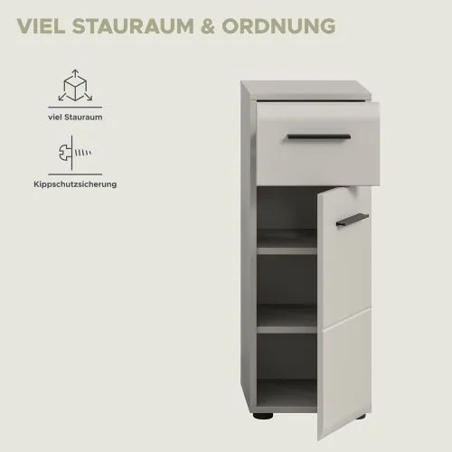 Standschrank halbhoch Ice | Kaschmir