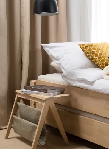 Stapelbett Freesia | 2er Set | Buche massiv | natur geölt | 90x200