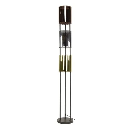 Stehlampe Enui | 3 Leuchten | Metall | Artic schwarz | 175 cm