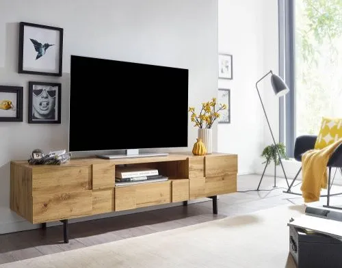 TV-Board Checker 2 | Oak | braun