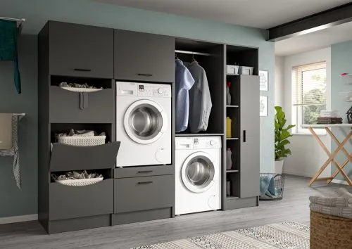 Universalschrank/Badezimmerschrank Free | anthrazit