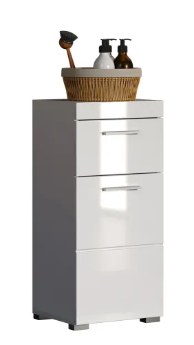 Unterschrank Amanda | weiß Hochglanz