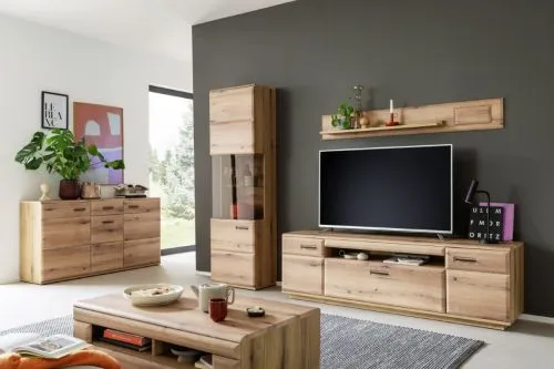 Wandboard Naxos | Eiche Evoke | LED Beleuchtung