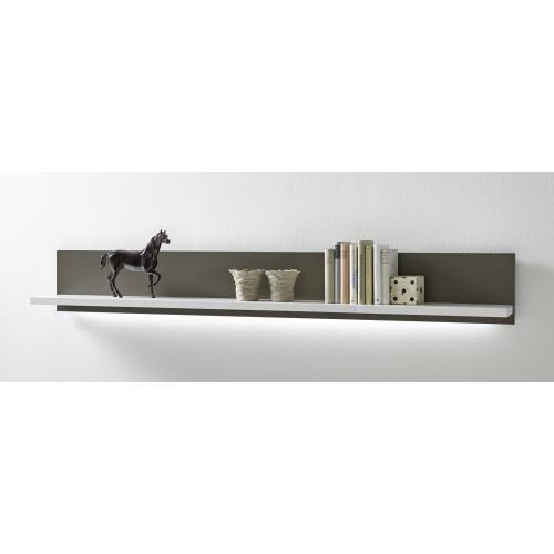 Wandboard Trento 2 | weiß Hochglanz | LED Beleuchtung