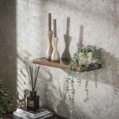 Wandregal Galia | 60cm | Akazie massiv | braun