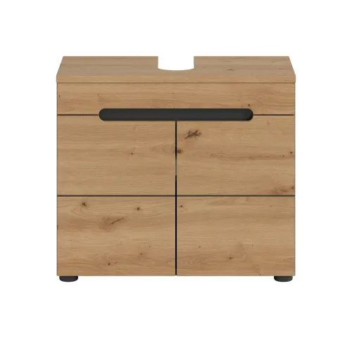 Waschbeckenunterschrank Canu | Artisan Eiche / Basalt grau