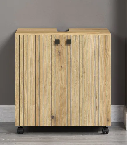 Waschbeckenunterschrank Pure Bliss | Evoke Eiche | 60 cm x 64 cm x 42 cm