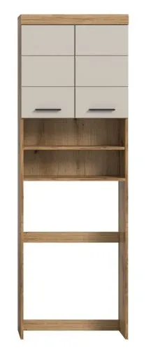 Waschmaschinenschrank Scout | Kaschmir / Evoak Oak