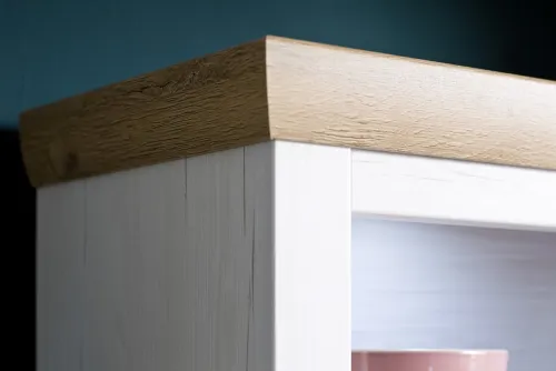 Wohnwand Anbauwand I Brixen | Landhaus modern | Pinie Aurelio / Grandson Oak | 4-teilig